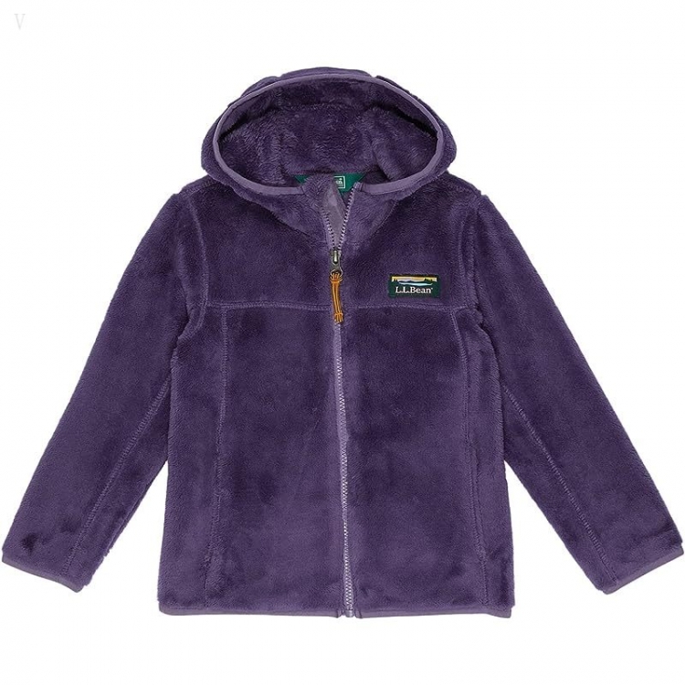 L.L.Bean Hi-Pile Fleece (Little Kids) Muted Purple ID-XCmh6ZFN - Click Image to Close