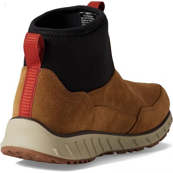 L.L.Bean Snow Sneaker 5 Boot Ankle Pull-On Water Resistant Insulated Dark Cocoa ID-oWuxlomL