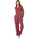 L.L.Bean Scotch Plaid Flannel Pajamas Plaid Royal Stewart Tartan ID-8ATsZUZx