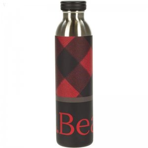 L.L.Bean 20 oz. Original Print Insulated Water Bottle Buffalo Plaid ID-aI3ajkUr