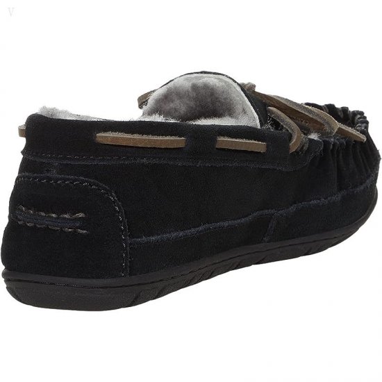 L.L.Bean Wicked Good Moccasins Black ID-SStjDm5x
