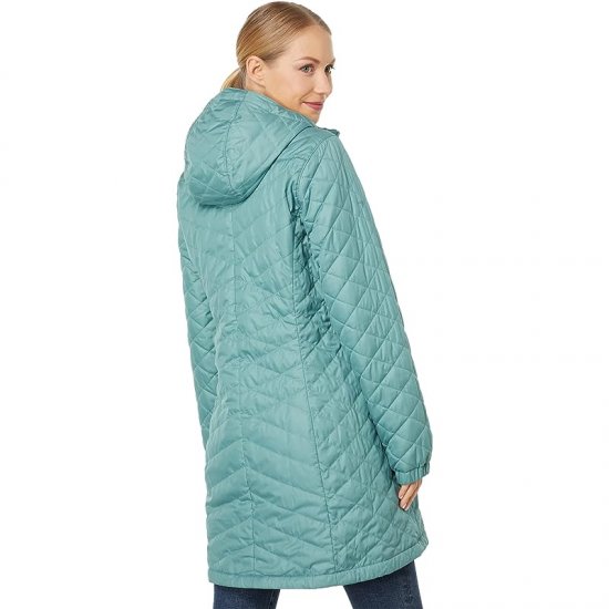 L.L.Bean Fleece Lined Primaloft Coat Mineral Blue ID-1VXL8fVa