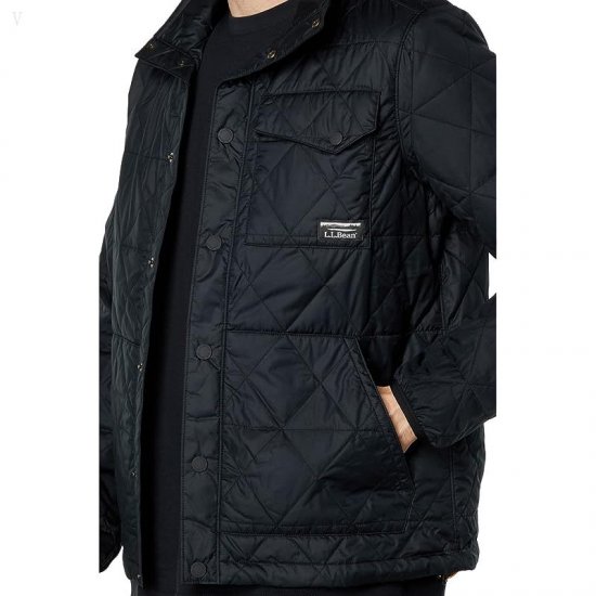 L.L.Bean Katahdin Insulated Shirt Jacket Regular Black/Black ID-6GSNx5fz