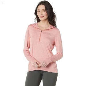 L.L.Bean Insect Shield Pro Knit Hoodie Field Rose Heather ID-aUzmGQBD