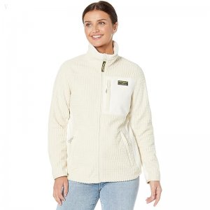 L.L.Bean Petite Mountain Classic Windproof Fleece Jacket Natural/Bone ID-3DjgEIfR