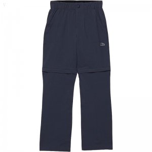 L.L.Bean Cresta Hiking Zip Off Pants (Big Kids) Carbon Navy ID-wjZ0q7Fq