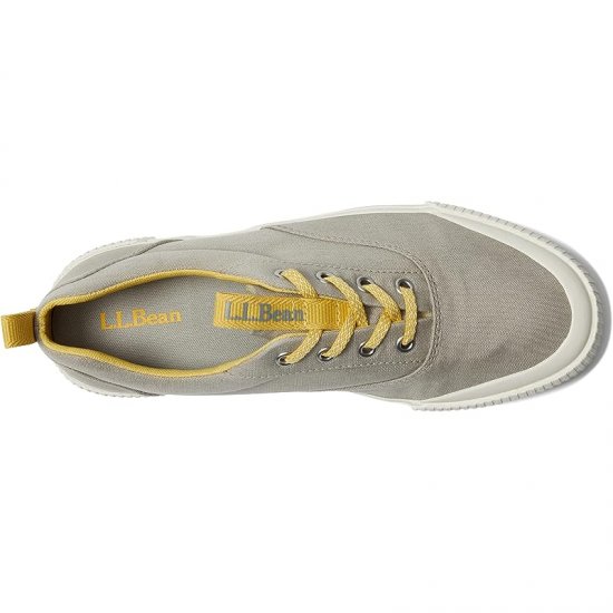L.L.Bean Eco Woods Shoe Canvas Lace-Up River Rock ID-cehovWyI