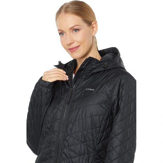 L.L.Bean Fleece Lined Primaloft Coat Black ID-rRxU8ubw