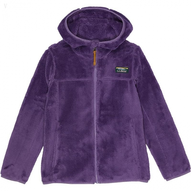 L.L.Bean Hi-Pile Fleece (Big Kids) Muted Purple ID-mpkKrey7 - Click Image to Close