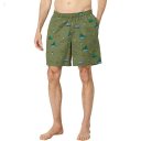 L.L.Bean Comfort Stretch Woven Sleep Shorts Deep Olive Camping ID-SH7i2P6E