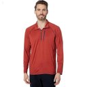 L.L.Bean Quick Dry Trail Tee 1/4 Zip Red Ochre ID-t6Fri1eo