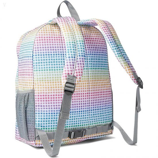 L.L.Bean Kids Deluxe Backpack Print Rainbow Dots ID-NEWwqZP8