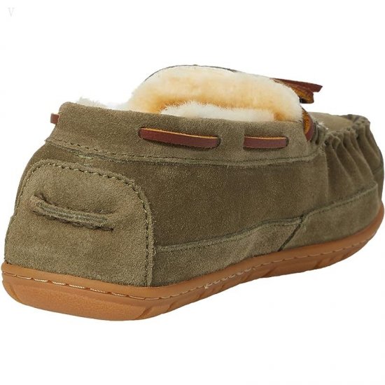 L.L.Bean Wicked Good Moccasins Kelp Green ID-i3RPhJ9i