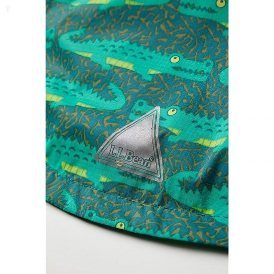 L.L.Bean Discovery Rain Jacket Print (Infant) Darkest Green Gator ID-gEffaLVL