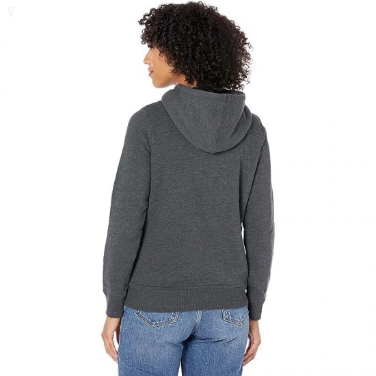 L.L.Bean 1912 Sherpa-Lined Hoodie Charcoal Heather ID-fxsm1PFR