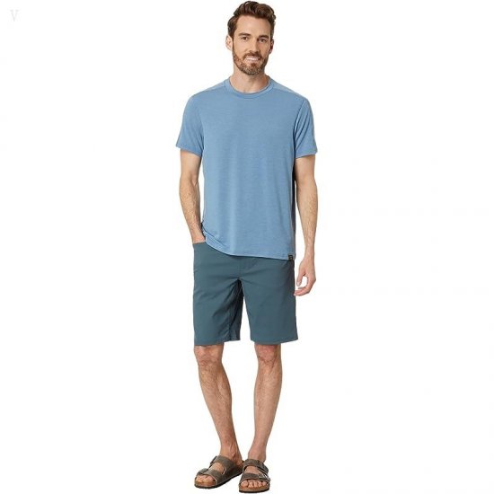 L.L.Bean VentureStretch Five-Pocket Shorts Rangley Blue ID-7WGrFHOW