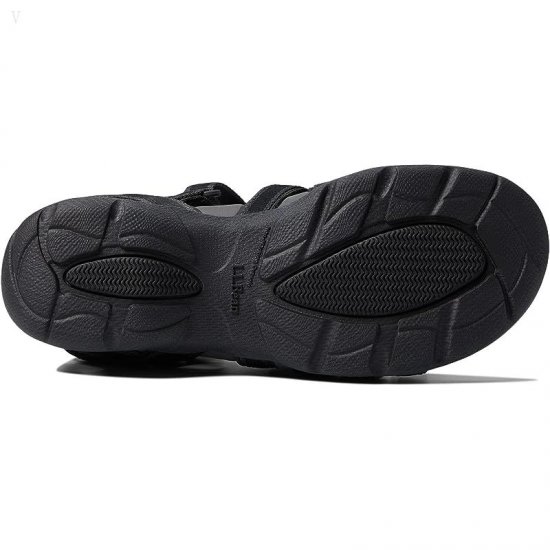L.L.Bean Boothbay Sandal Webbing Black ID-lmWhpIuy