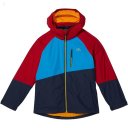 L.L.Bean Fleece Lined Color-Block 3-in-1 (Big Kids) Dark Red/Bold Aqua ID-U1QteShd