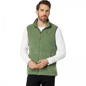 L.L.Bean Mountain Classic Fleece Vest Tall Rain Forest ID-QGpQdKf9