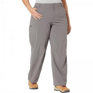 L.L.Bean Plus Size No Fly Zone Pants Dark Silt ID-RjFP5ocR
