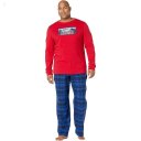 L.L.Bean Camp Pajamas Set Tall Nautical Red ID-hti4mjLH