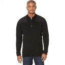 L.L.Bean Commando Fatigue Henley Sweater - Tall Black ID-H1Jd7tKt