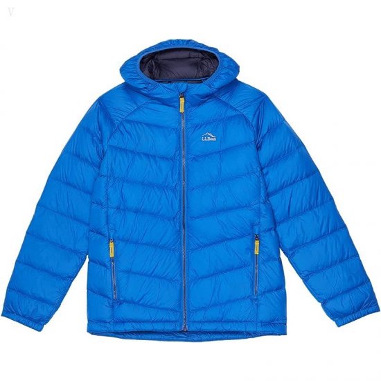 L.L.Bean Ultralight 650 Down Jacket (Big Kids) Deep Sapphire ID-LKkoyI4w