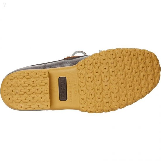 L.L.Bean Bean Boots Rubber Moc Tan/Brown ID-mYQ6df7p