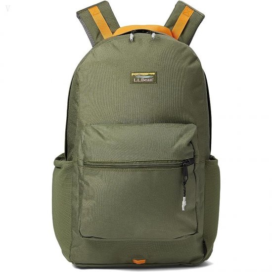 L.L.Bean Mountain Classic Cordura Pack Deep Olive/Nectarine ID-Z1PYODma