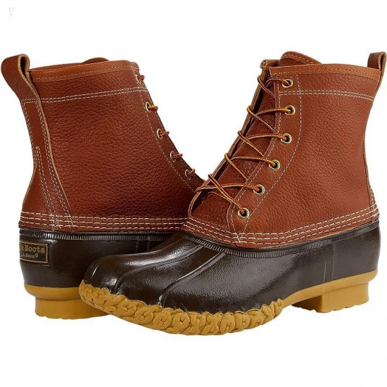 L.L.Bean Bean Boot 8\ Tan/Brown/Gum/Apple Cinnamon ID-BO885wVF