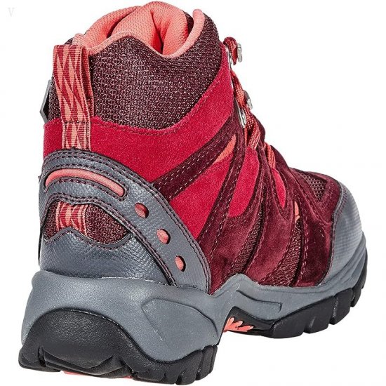 L.L.Bean Trail Model Hiker Water Resistant (Toddler/Little Kid/Big Kid) Black Cherry ID-D1JRVY1u
