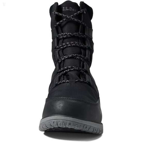 L.L.Bean Ultralight Boot Mid Water Resistant Insulated Black ID-6eS7ueRV