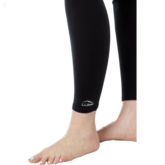 L.L.Bean Cresta Midweight 250 Pants Dark Black ID-3qby4IoR