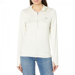 L.L.Bean Insect Shield Pro Knit Hoodie Silver Birch ID-5mi91Lv8