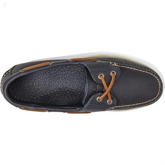 L.L.Bean Casco Bay Boat Moc Classic Navy ID-iJnnyLVK