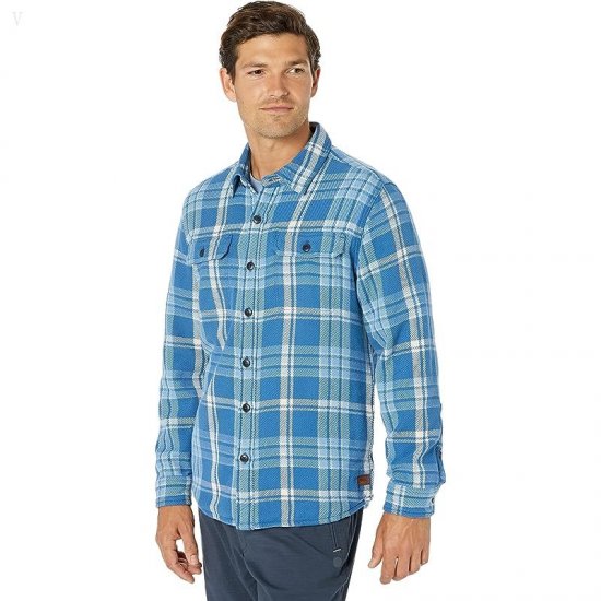 L.L.Bean The 1912 Overshirt Long Sleeve Rustic Blue ID-7HqZnzAr