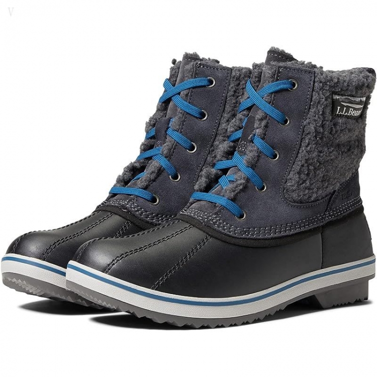 L.L.Bean Rangeley Pac Boot Ankle Water Resistant Insulated Alloy Gray/Alloy Gray ID-WeF2coFV - Click Image to Close