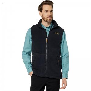 L.L.Bean Mountain Classic Fleece Vest Tall Black ID-XPwcTGUJ