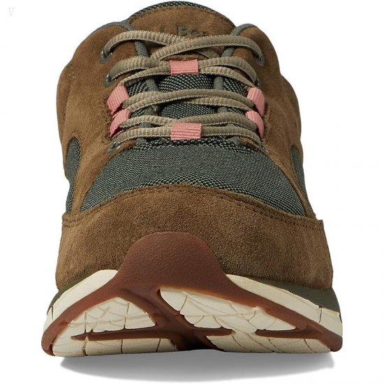 L.L.Bean Bean\'s Comfort Fitness Walker Suede Mesh Peat Moss/Dark Loden ID-7YFeyZWF