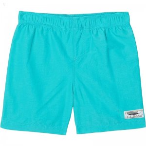 L.L.Bean Stowaway Shorts (Toddler) Deep Aqua Teal ID-Az5gg3pq