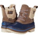 L.L.Bean Rangeley Sherpa Boot (Toddler/Little Kid/Big Kid) Taupe/Nautical Navy ID-q2Qko61j