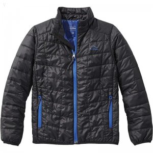 L.L.Bean PrimaLoft Packaway Jacket (Big Kids) Black ID-mBF44Tpc