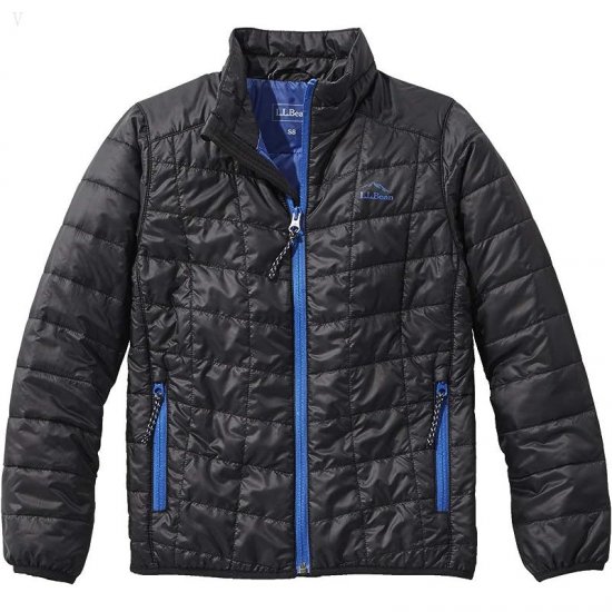 L.L.Bean PrimaLoft Packaway Jacket (Big Kids) Black ID-mBF44Tpc