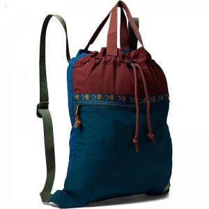L.L.Bean Mountain Classic Drawstring Pack Multi Spruce/Tuscan Olive ID-ezZ15cna