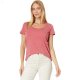 L.L.Bean Soft Stretch Supima Tee Scoop Neck Short Sleeve Vintage Rose ID-x5c6ClCq