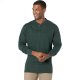 L.L.Bean River Driver Shirt Long Sleeve Henley Regular Black Spruce Heather ID-QPfiWTcH