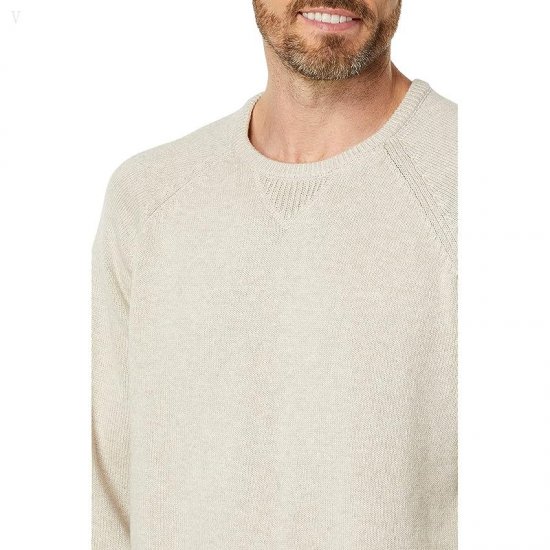 L.L.Bean Wicked Soft Cotton Cashmere Crew New Khaki ID-Zn9qjcu9