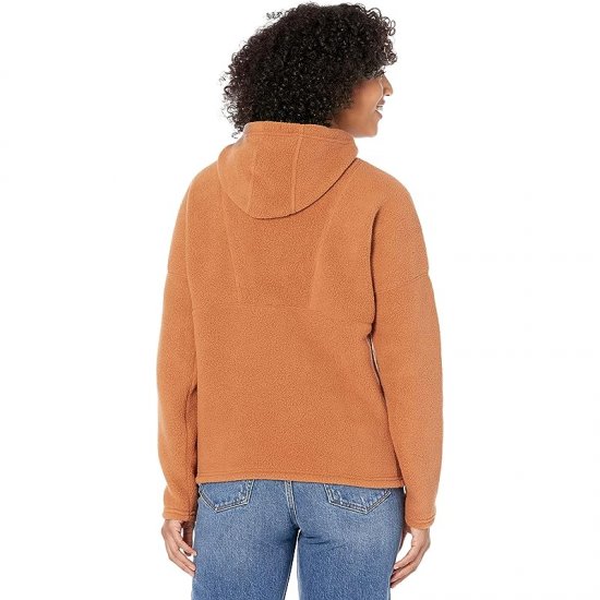 L.L.Bean Katahdin Fleece 1/2 Zip Hooded Pullover Adobe ID-7gwG66I0