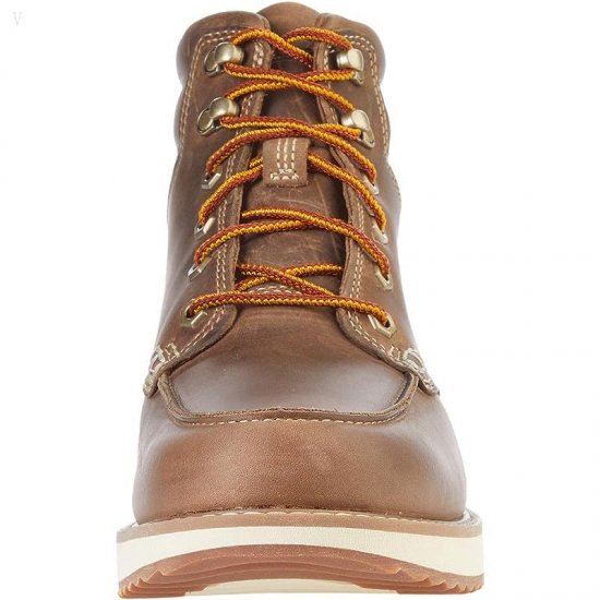 L.L.Bean Stonington Boots Moc Toe Dark Cocoa ID-eSnDWBOQ