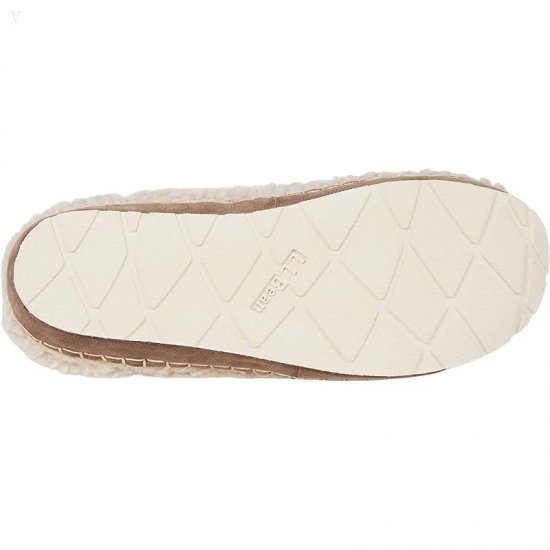 L.L.Bean Cozy Slipper Bootie Pile Fleece Natural ID-o2ONdTNf